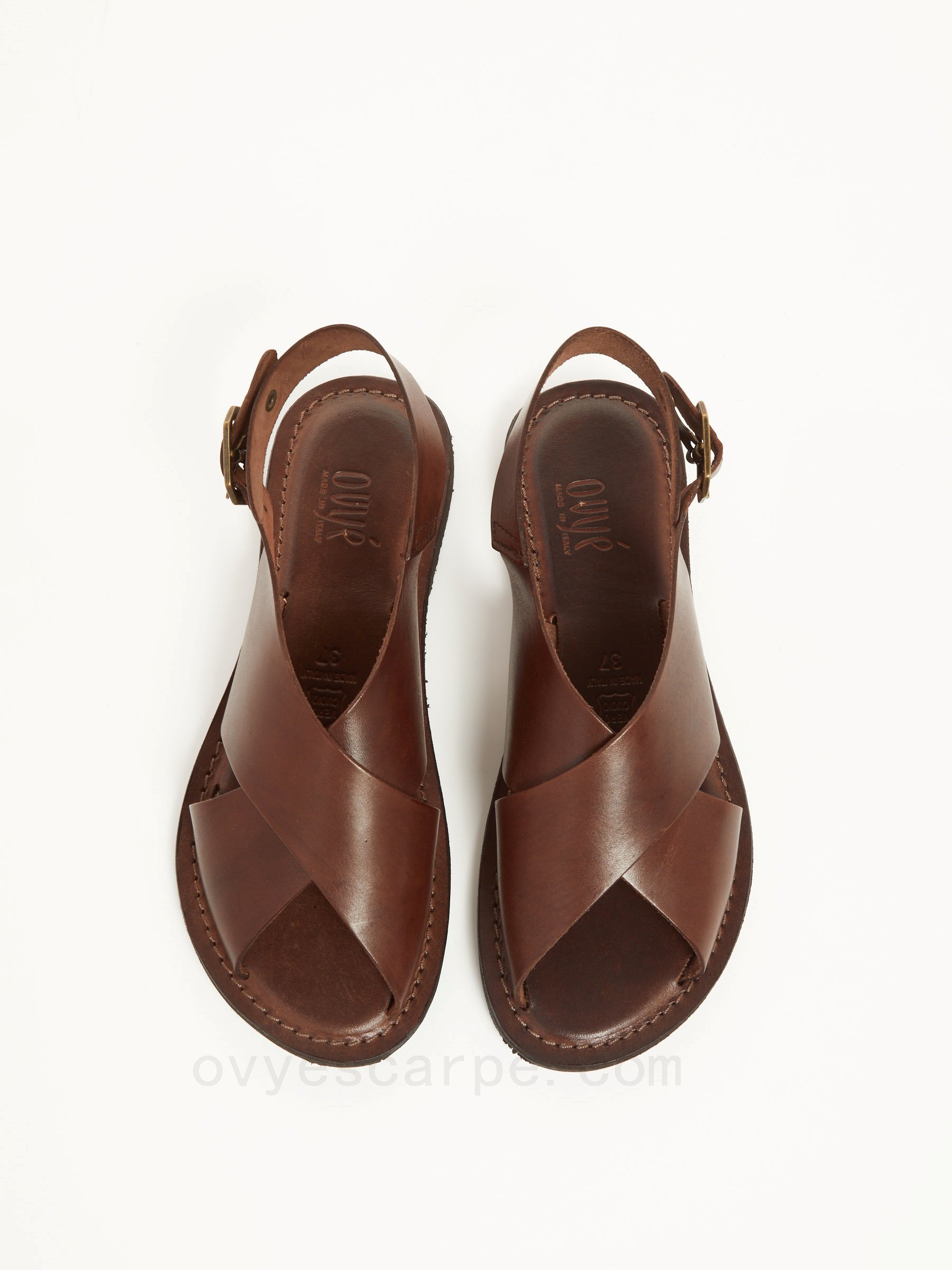 scarpe ovy&#232; outlet Leather Sandals F08161027-0503
